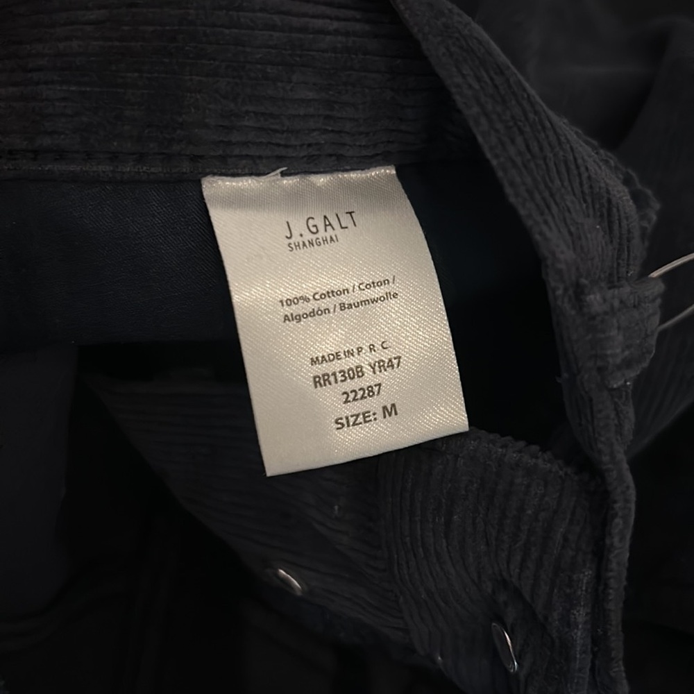 NEW Brandy Melville Navy Corduroy Pants! - Picture 5 of 5